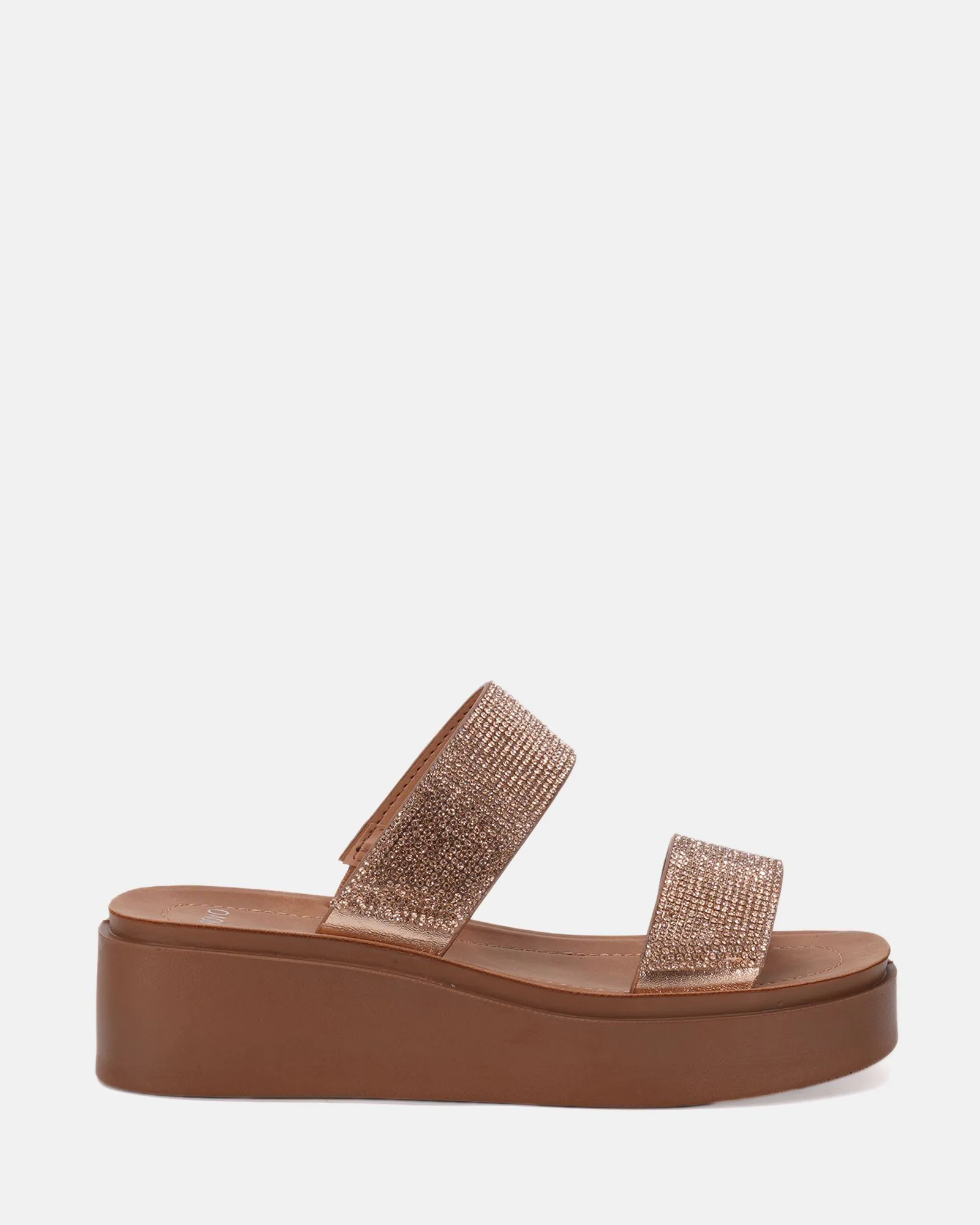 BRILLIANT ROSE GOLD Buy Women's SANDALS Online Novo Shoes NZ