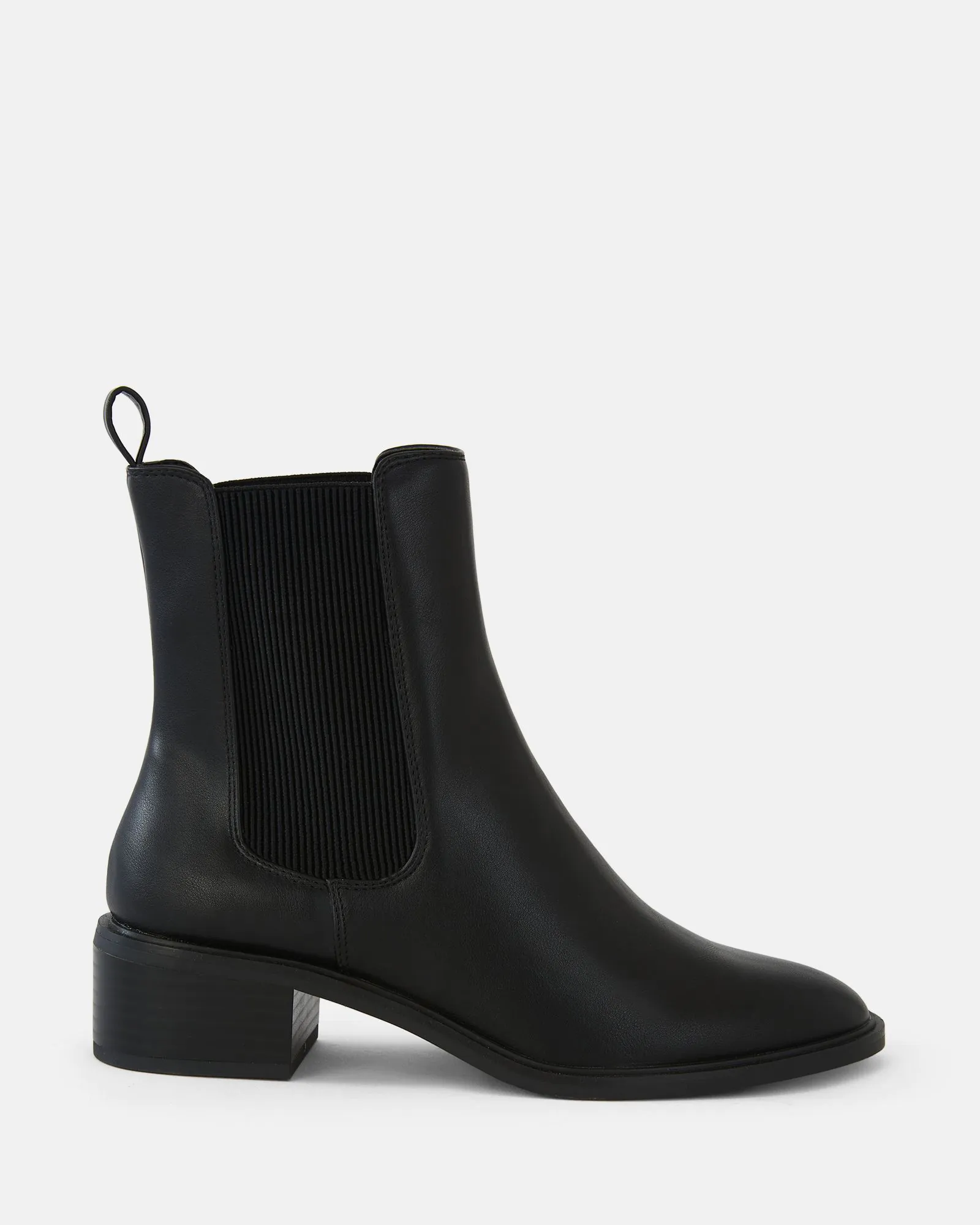 Dune London Ball Trim Chelsea Boots Dune Colly Leather Croc Effect