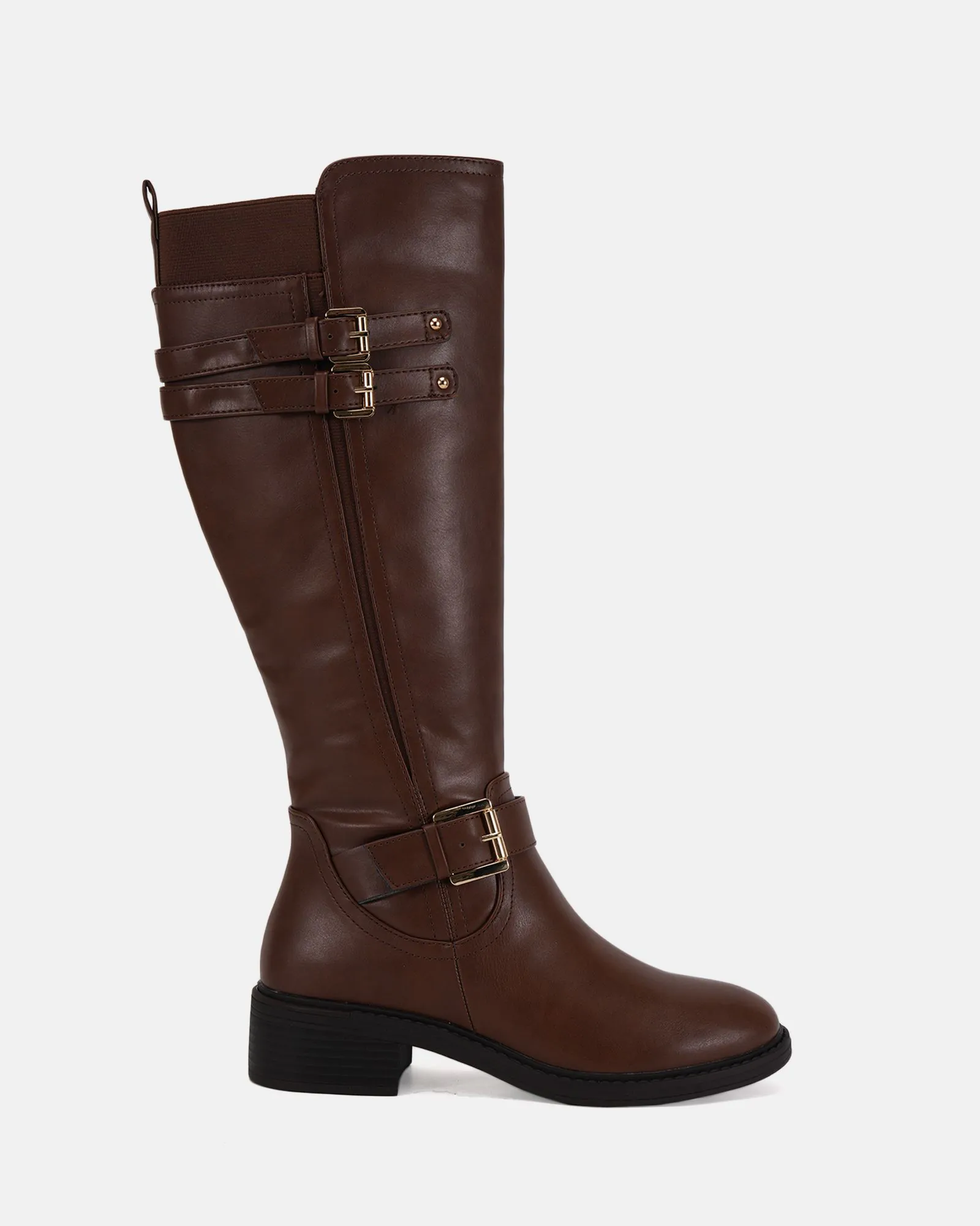 JEWELL BROWN Long Boots Buy Women's BOOTS Online Novo Shoes NZ