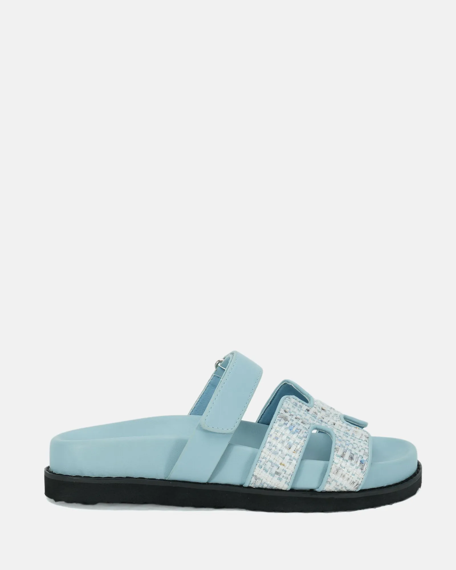 SLOTHY SOFT BLUE Sandals Buy Women's SANDALS Online Novo Shoes NZ