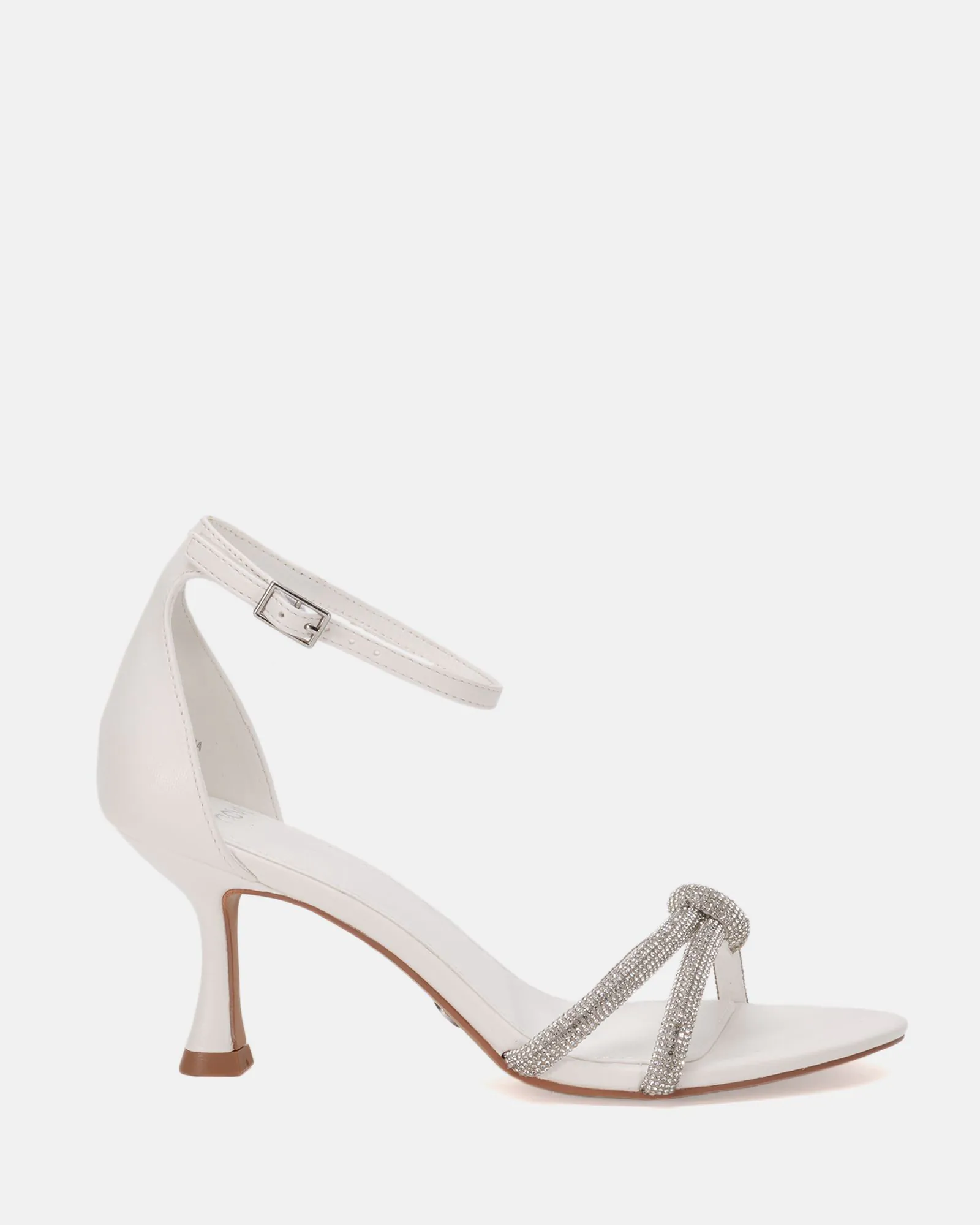 PERSEUS WHITE Kitten Heels Buy Women's HEELS Online Novo Shoes NZ