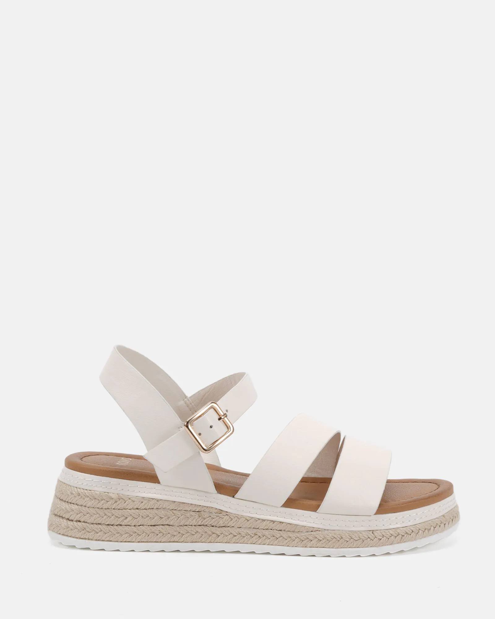 THEIA WHITE Flat Sandals Buy Women's SANDALS Online Novo Shoes NZ