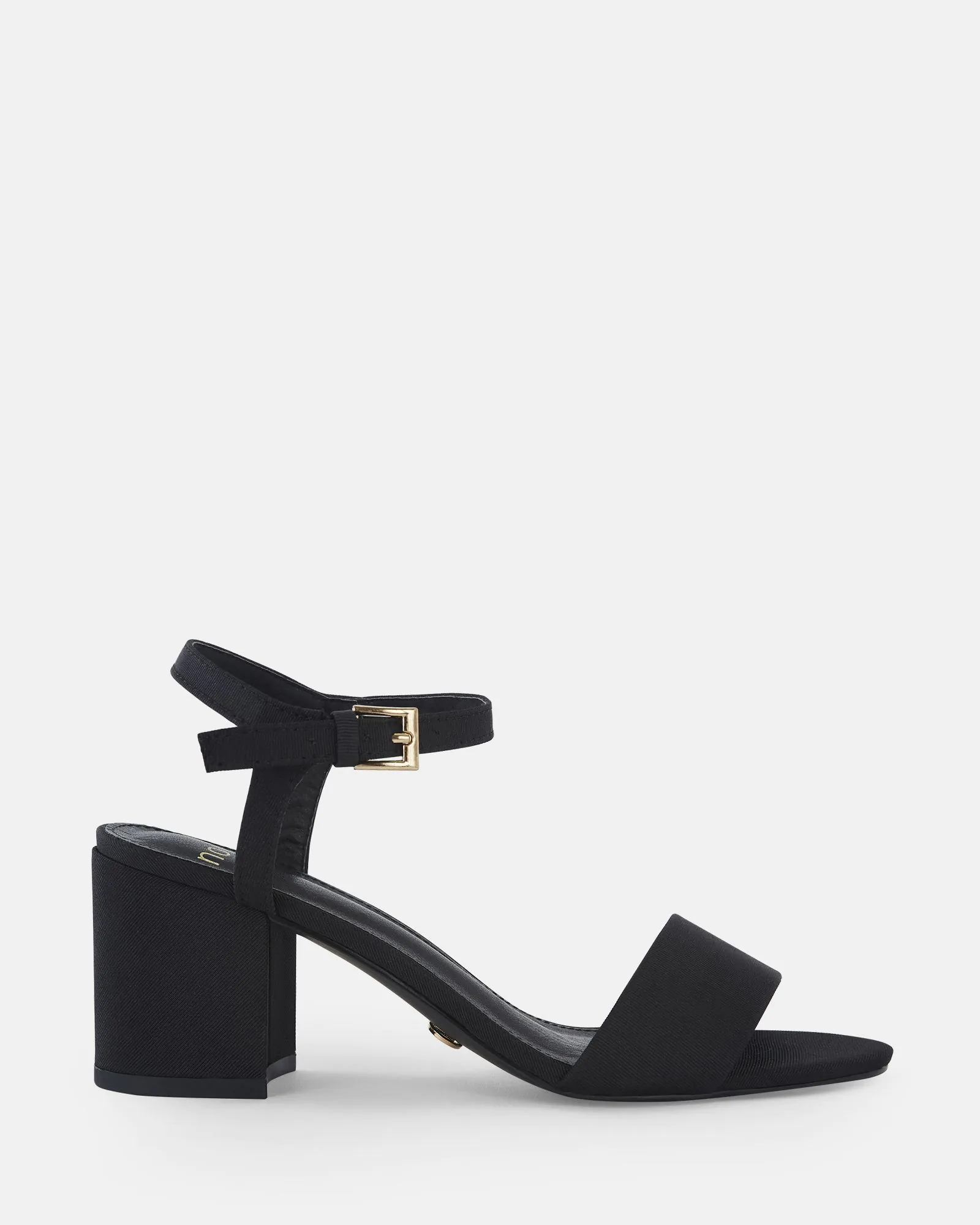 Block Heel Sandals New Look Open Toe Shoes UDACIOUS BLACK Block