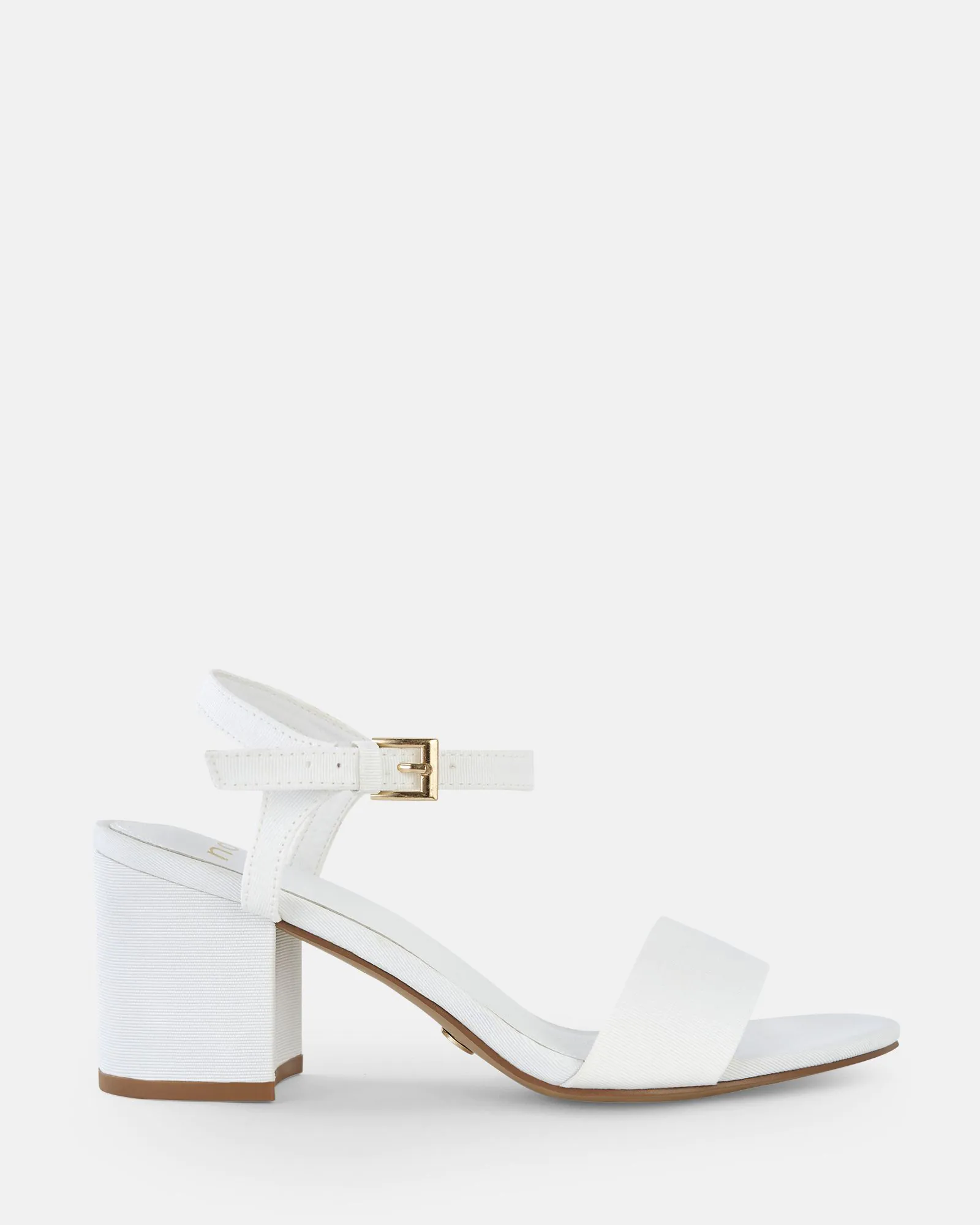 UDACIOUS WHITE Block Heels Buy Women's Online Novo Shoes NZ