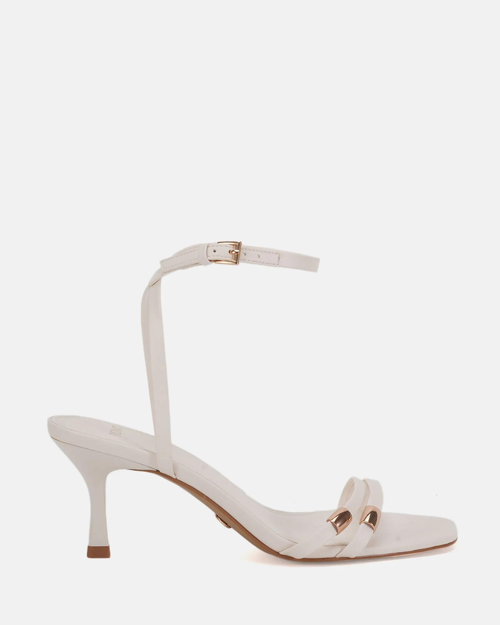 VERONE WHITE Low Heels Buy Women's HEELS Online Novo Shoes NZ