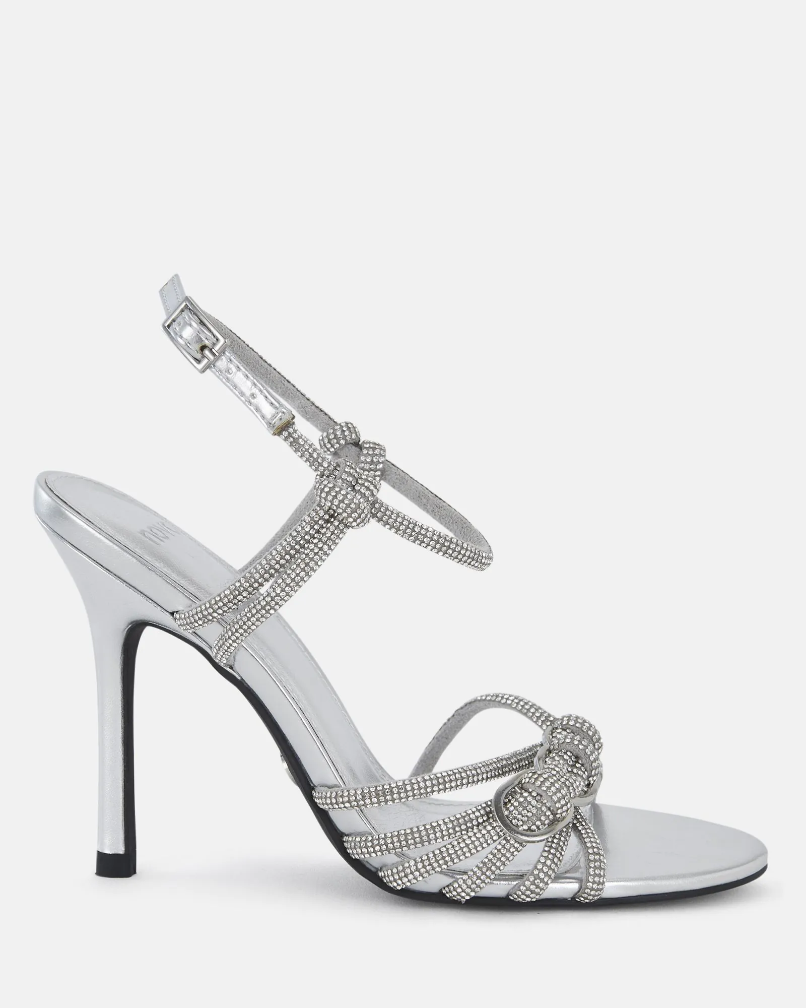 ZARDI SILVER Open Toe Heels Buy Women's HEELS Online Novo Shoes NZ