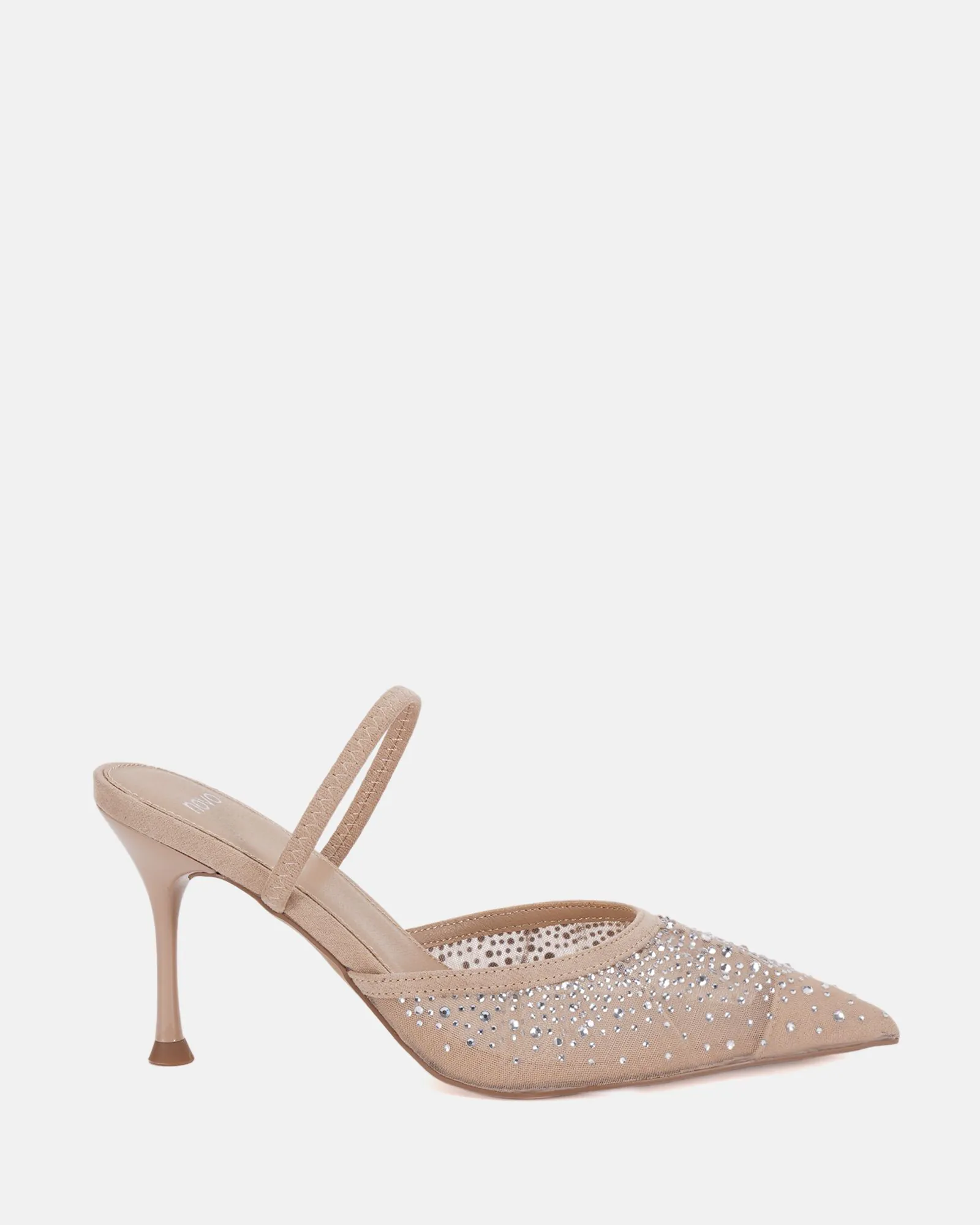 ZEETHER NUDE MESH Pumps Buy Women's HEELS Online Novo Shoes NZ